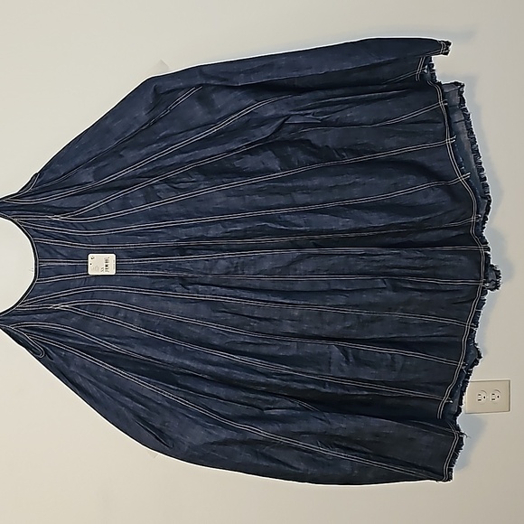 ●●FREE PEOPLE DENIM "DREAM" DRESS SIZE XS AND SIZE SNWT●● - Picture 10 of 10
